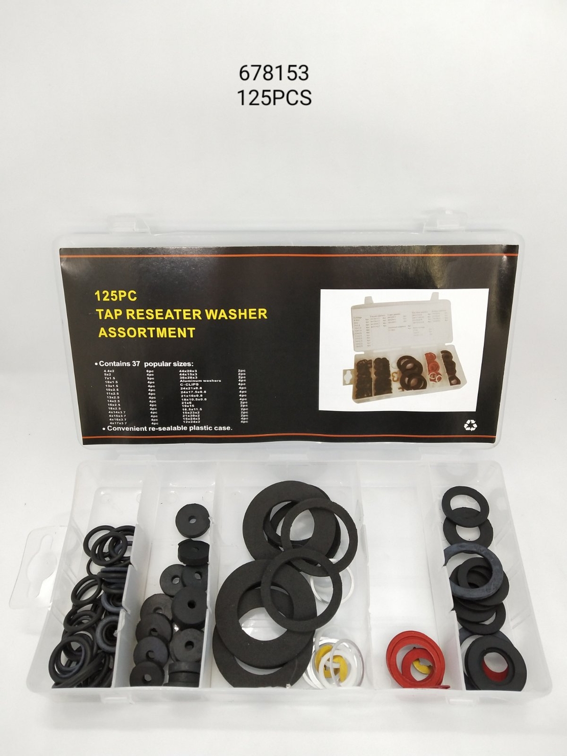 Комплект гумени шайби - Tap Reseaters - 125 бр. - 678153C