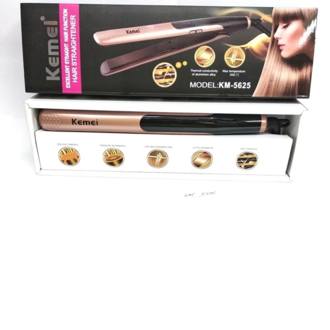 Преса за коса - KM-5625 - Kemei