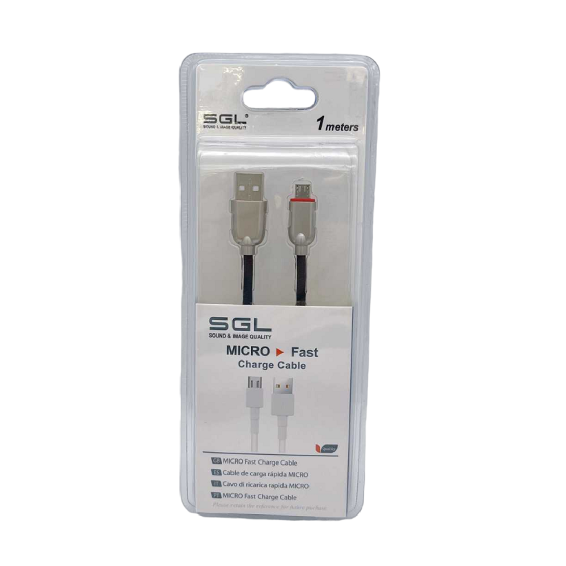 Кабел за зареждане и данни - Micro USB - Бързо зареждане - FA13 - 1м - 099149
