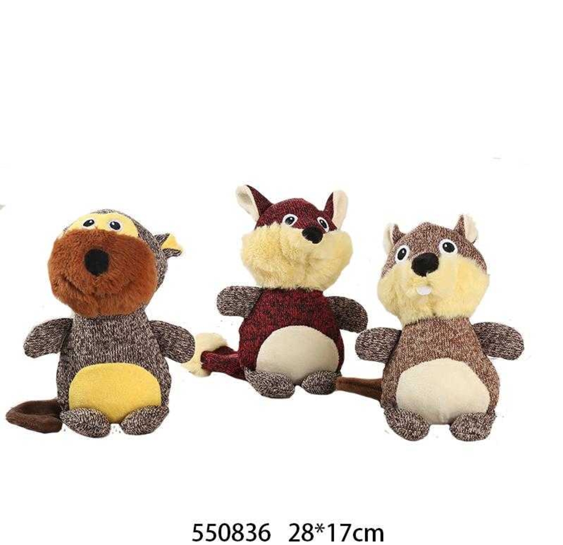 Плюшена играчка - Катеричка - 28х17см - 550836