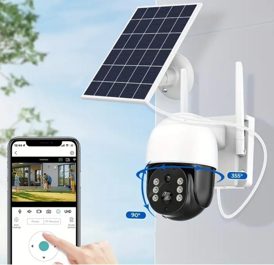 IP охранителна камера със соларно захранване – Wi-Fi - ISCEE - 310821