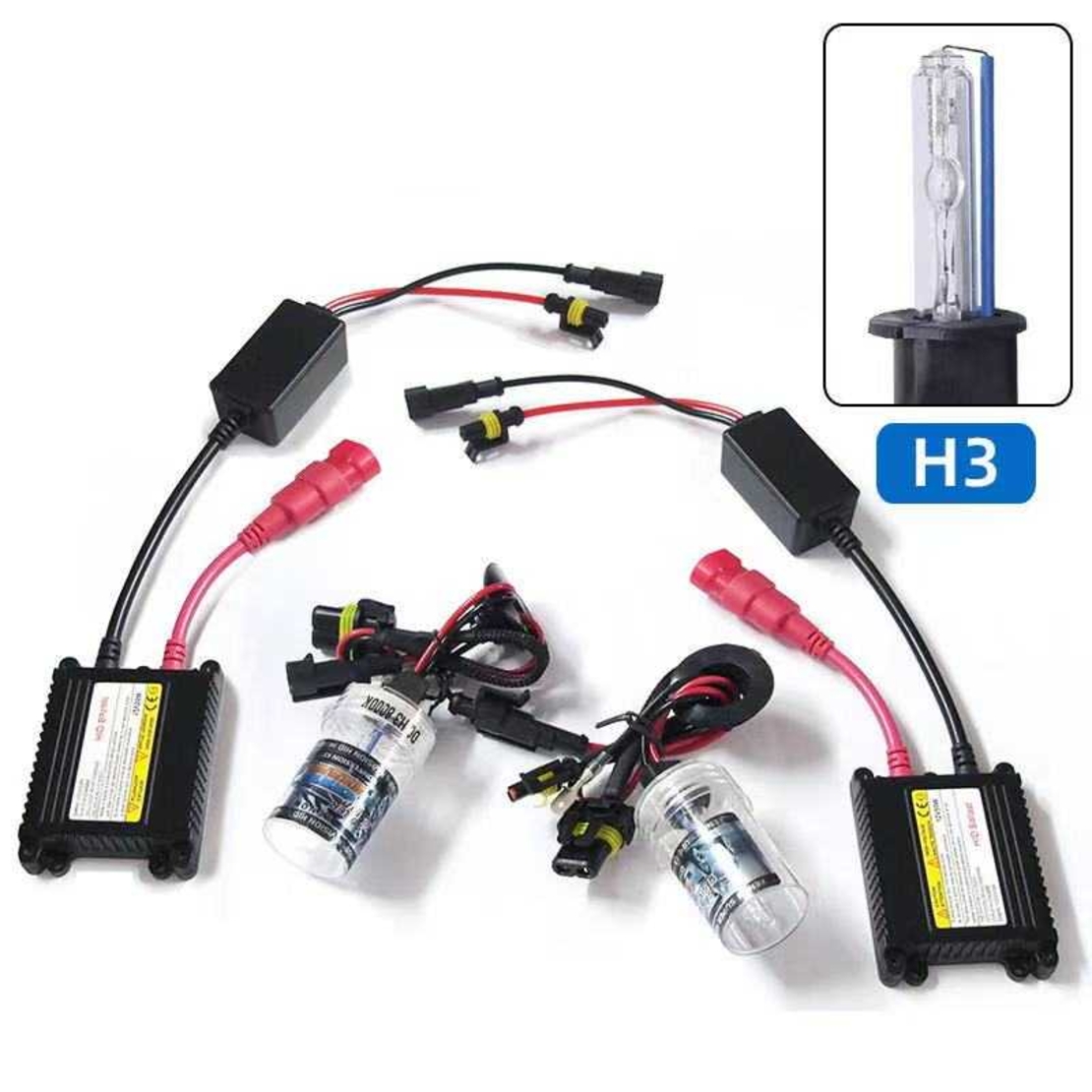 Комплект ксенонови крушки - H3 - 35W - 004106