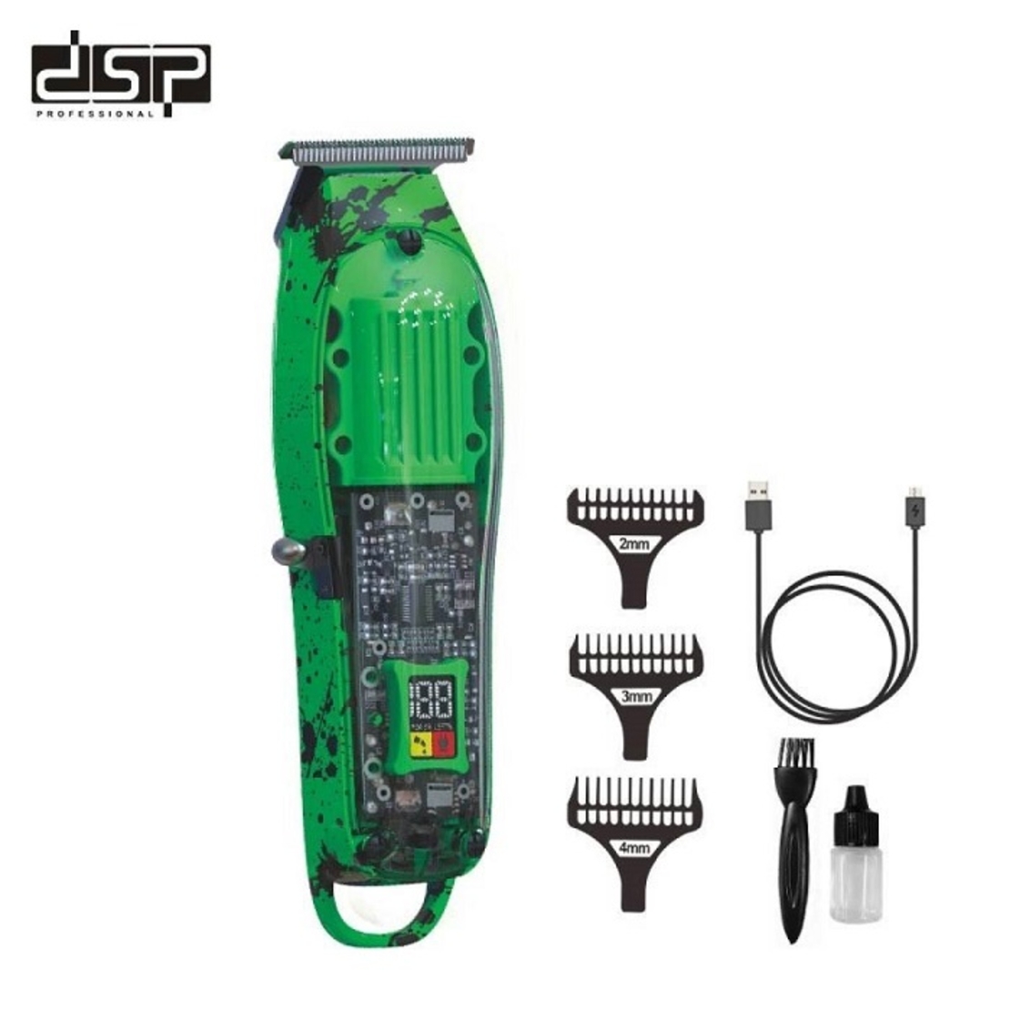 Машинка за подстригване - Тример - 90479 - DSP - 612876 - Зелена