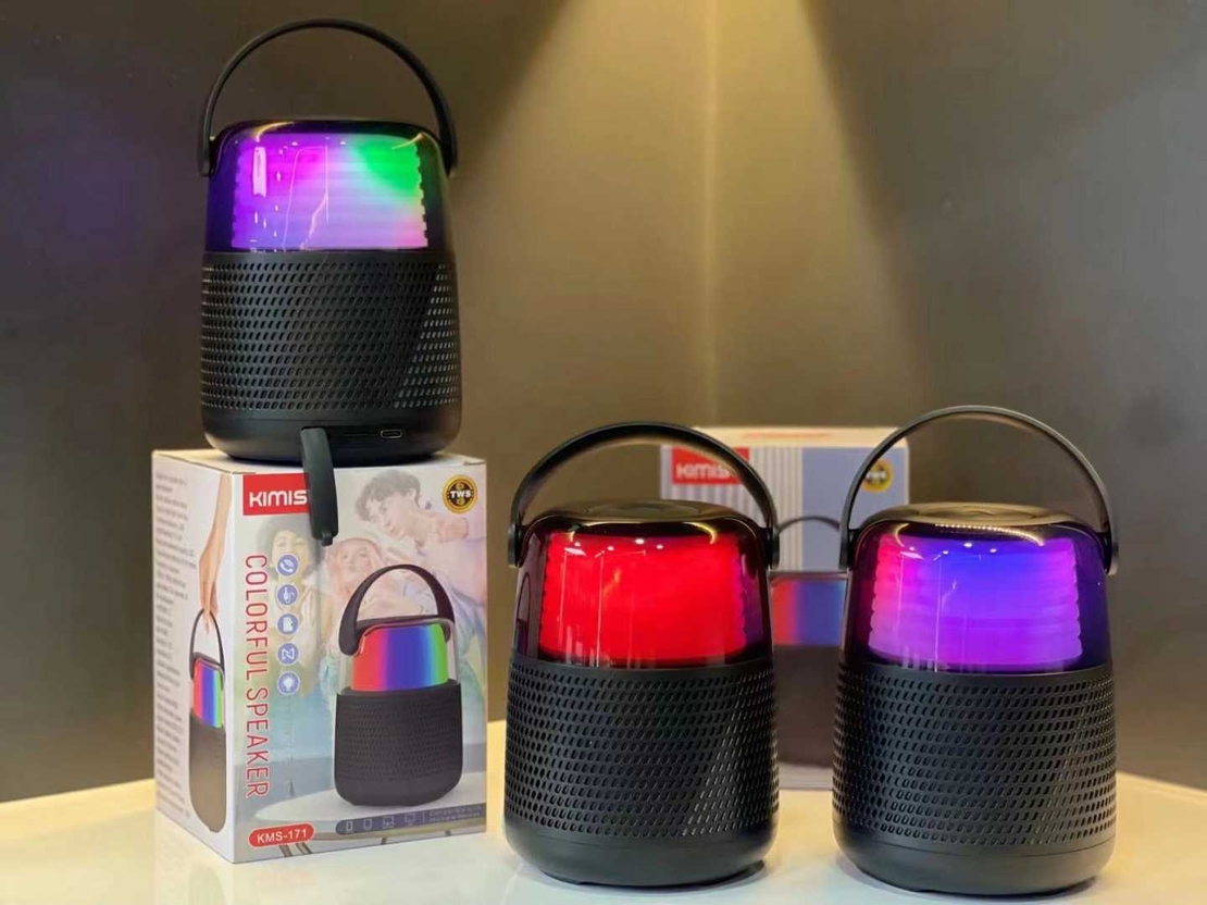 Безжична Bluetooth тонколона - KMS-171 - LED RGB - 884614