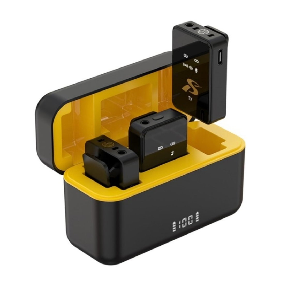 Комплект от 3 безжични мини микрофона - iP/Lightning - SX12 - 811382