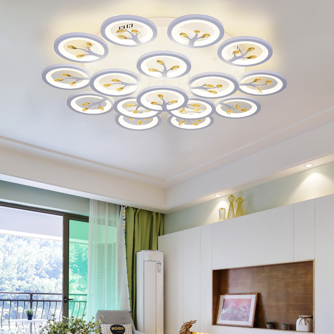 LED плафон - Плафон с димер - 5156-15WH - 943734