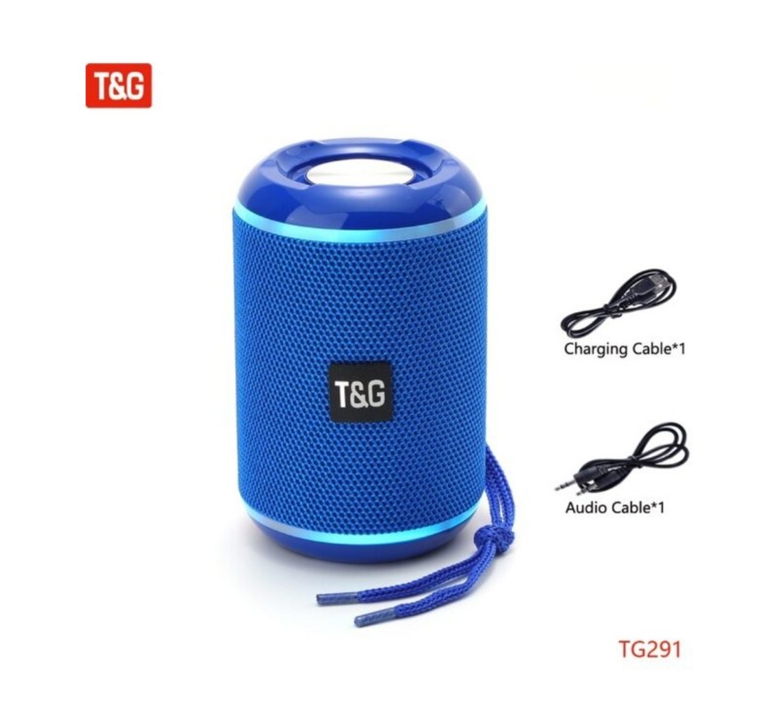 Безжична Bluetooth тонколона - TG-291 - 883839 - Синя