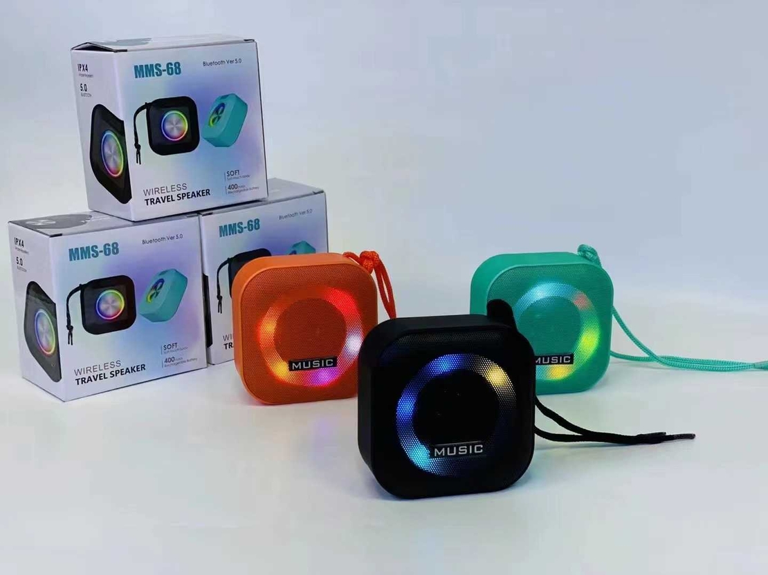 Безжична Bluetooth тонколона - MMS-68 - 884362 - Черна