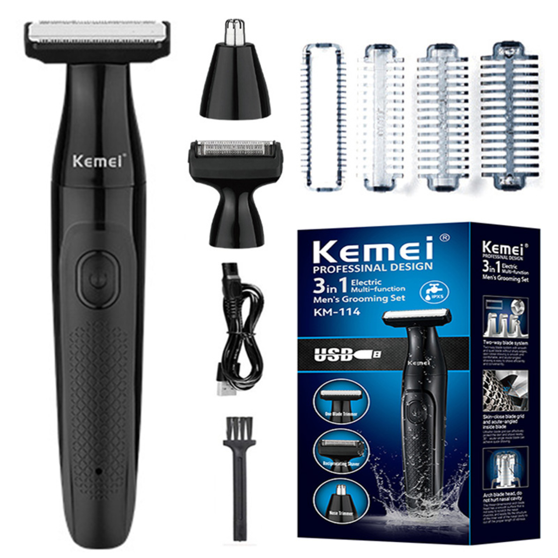 Тример  - KM-114 - Kemei
