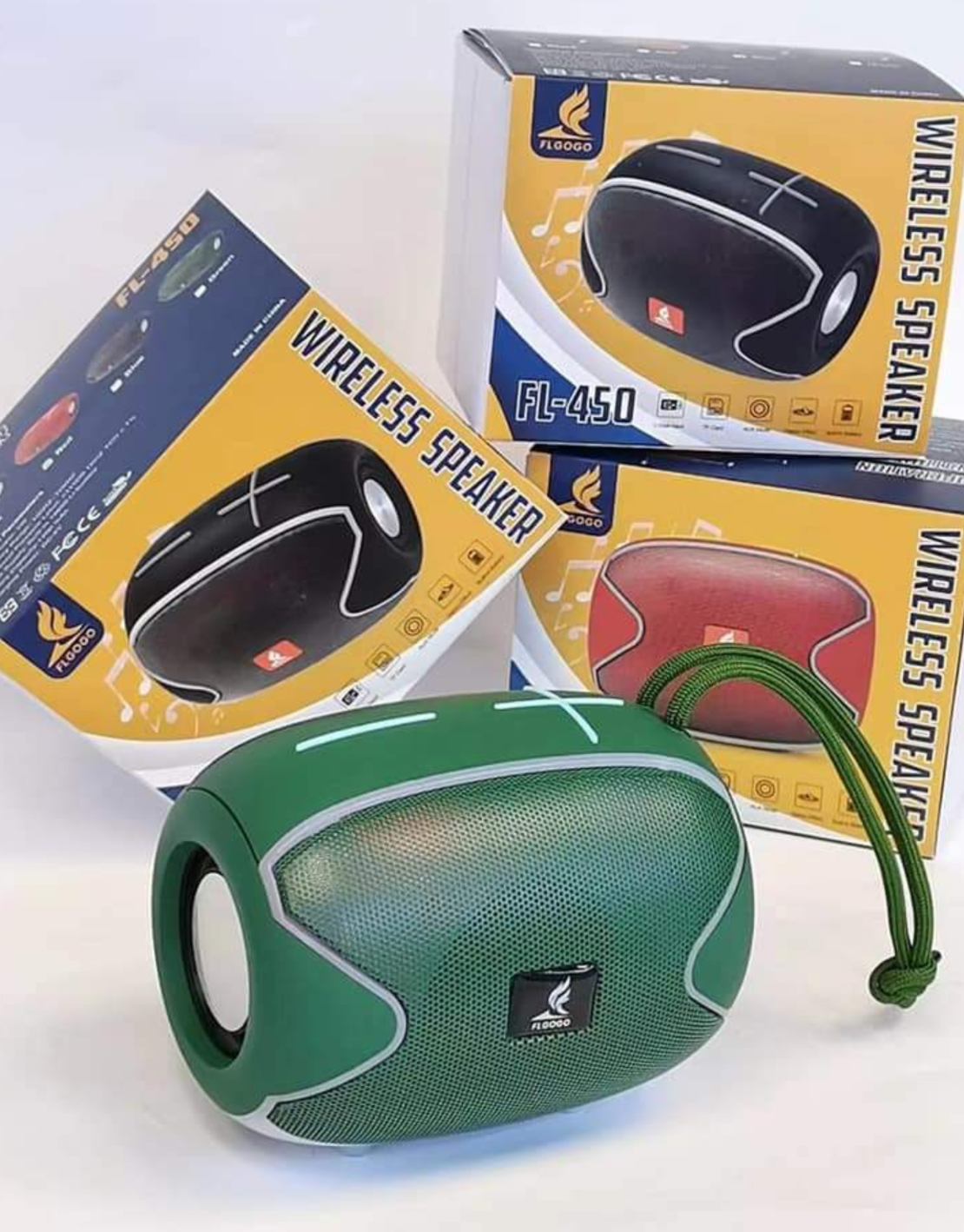 Безжична Bluetooth тонколона - FL450 - 885093 - Зелена