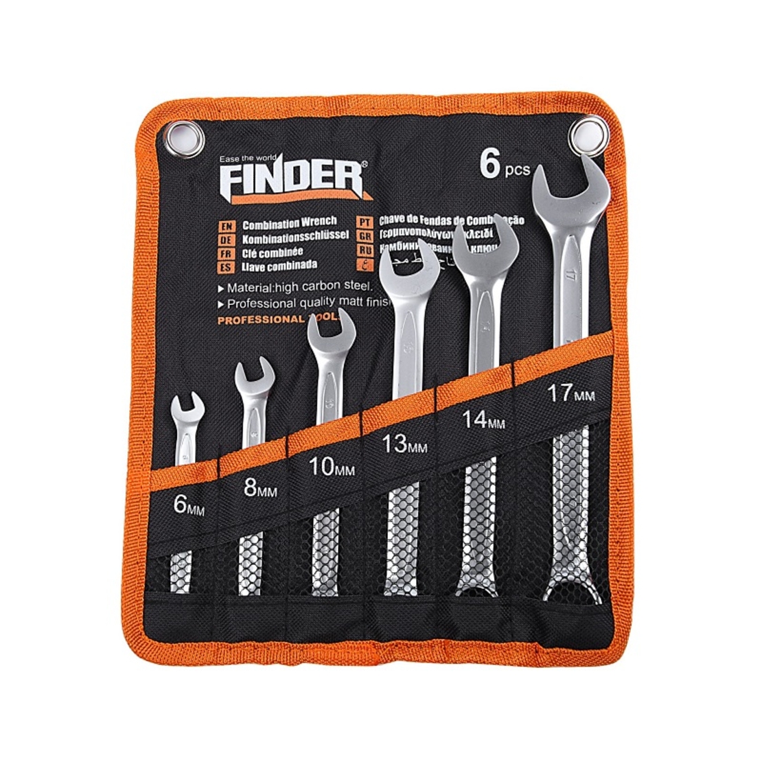 Комплект звездогаечни ключове - 6pcs - Finder - 192109