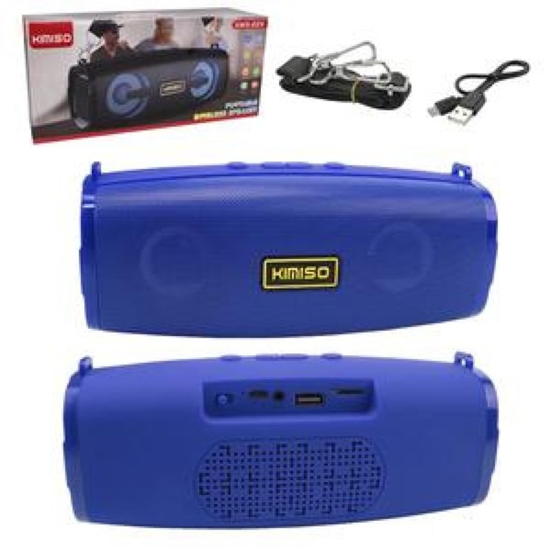 Безжична Bluetooth тонколона - KMS-223 - 885758 - Синя