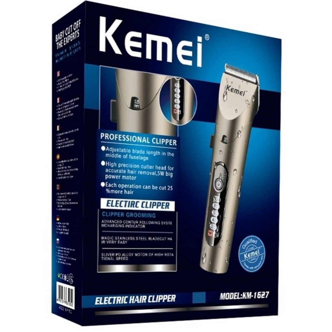 Машинка за подстригване - KM-1627 - Kemei