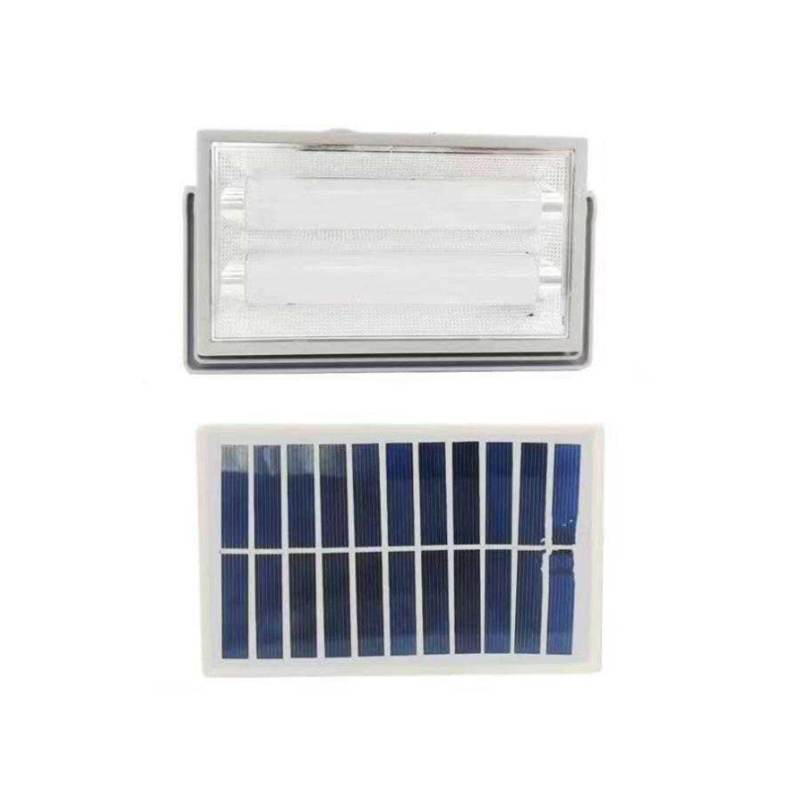 Акумулаторен LED прожектор със соларен панел - 7728-2 - 777287