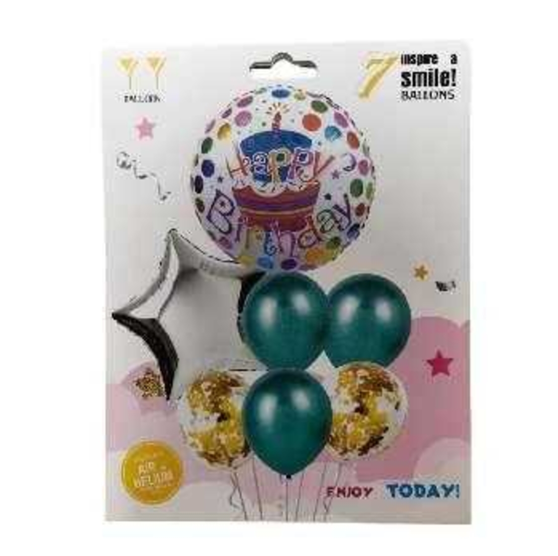 Комплект парти балони - 7pcs - 024100