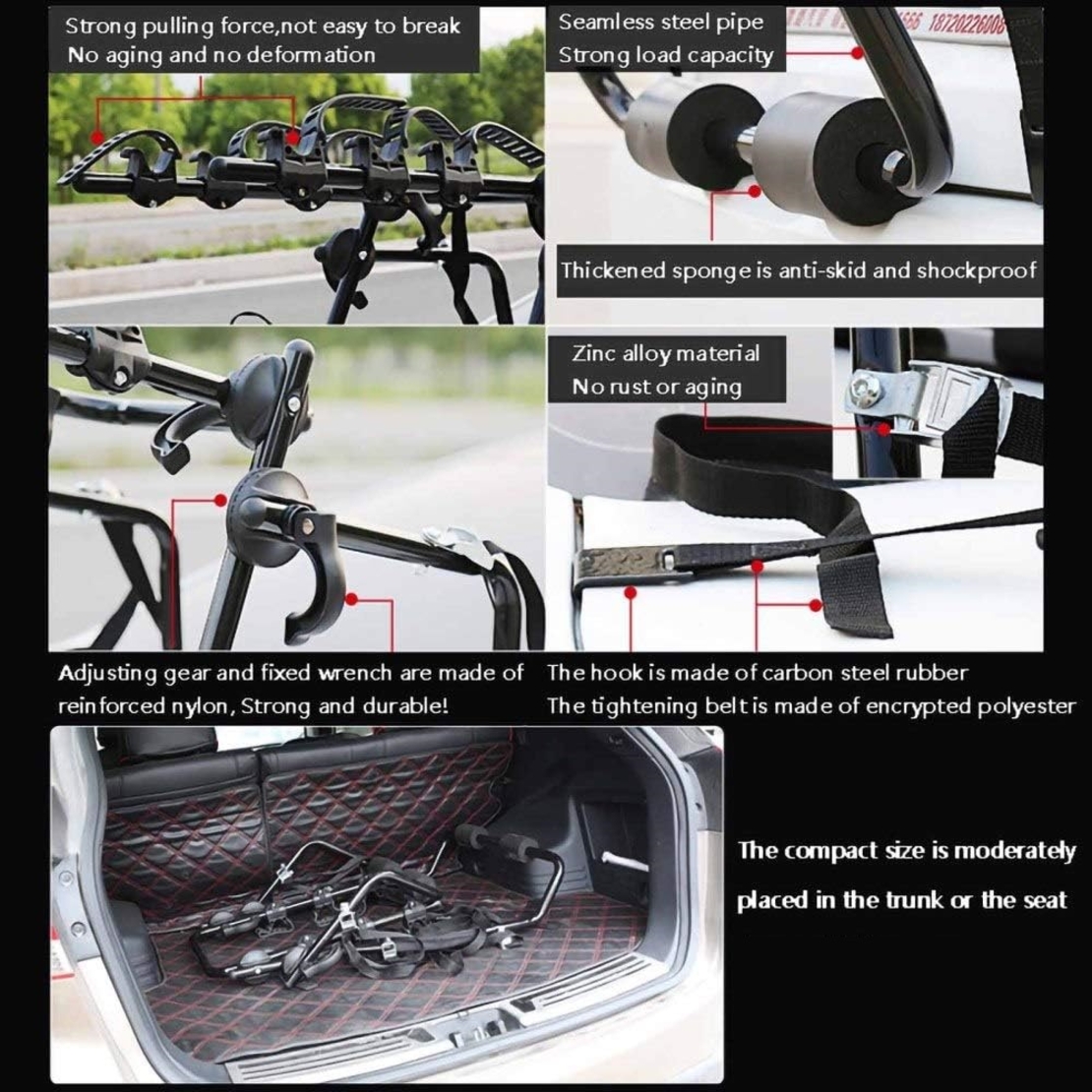 Авто-стойка за до 3 велосипеда - SJ-541 - 653074
