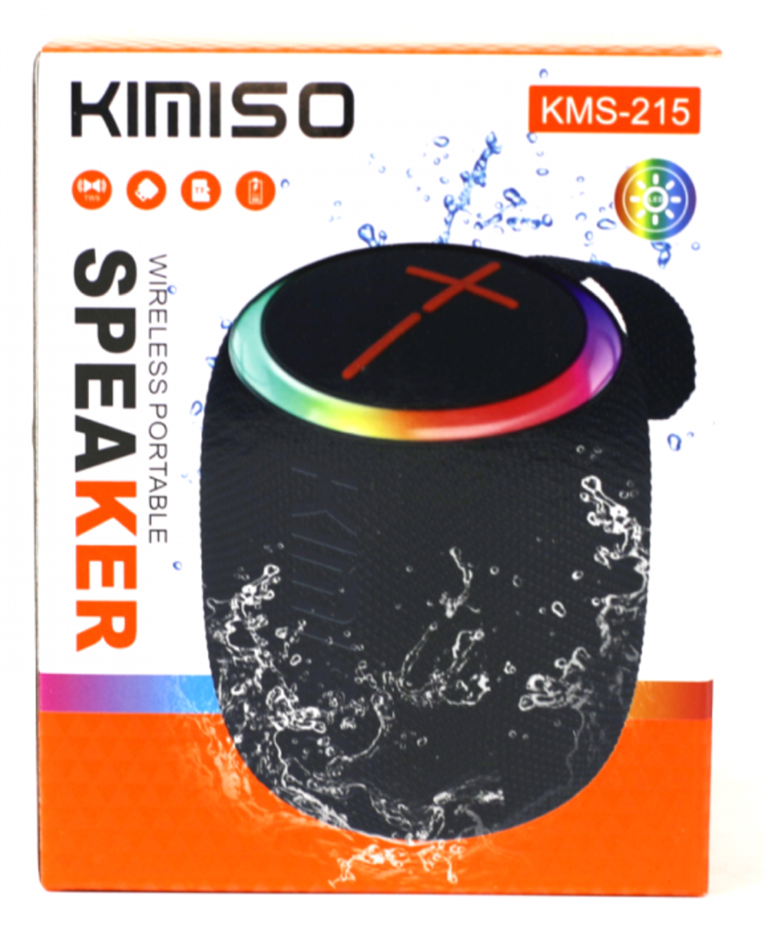 Безжична Bluetooth тонколона - KMS-215 - 810880 - Армейско зелено