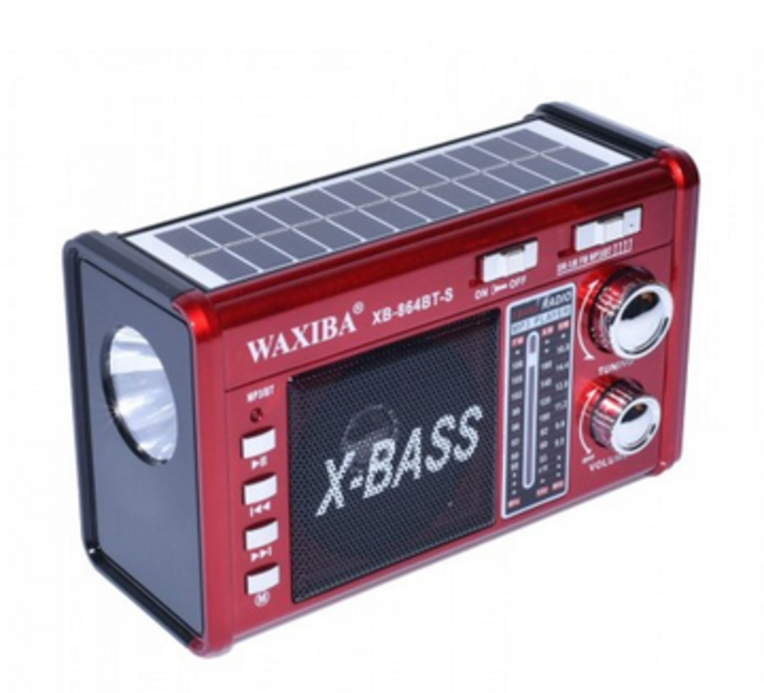Акумулаторно радио със соларен панел - XB864 BT -S - 108648