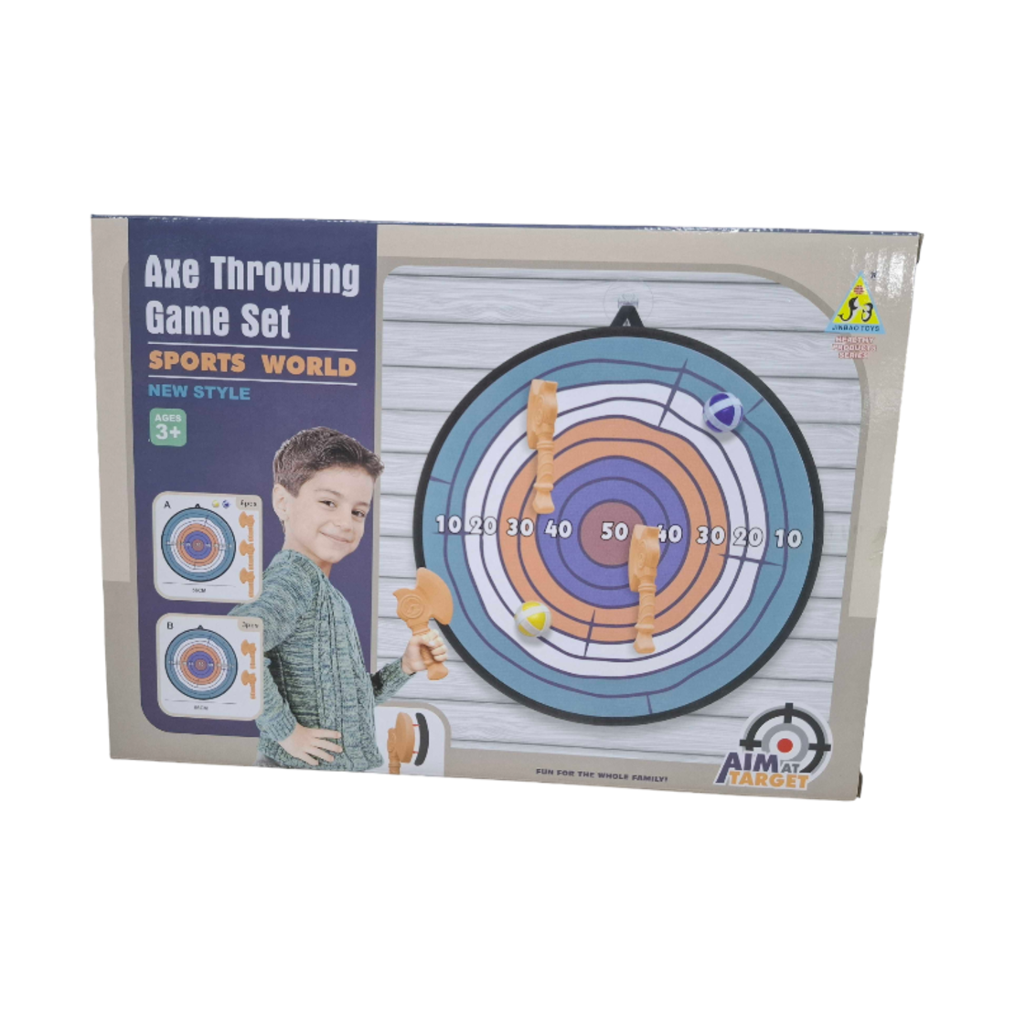 Игрален комплект - Магнитна мишена с брадви - JB6109A - 345177