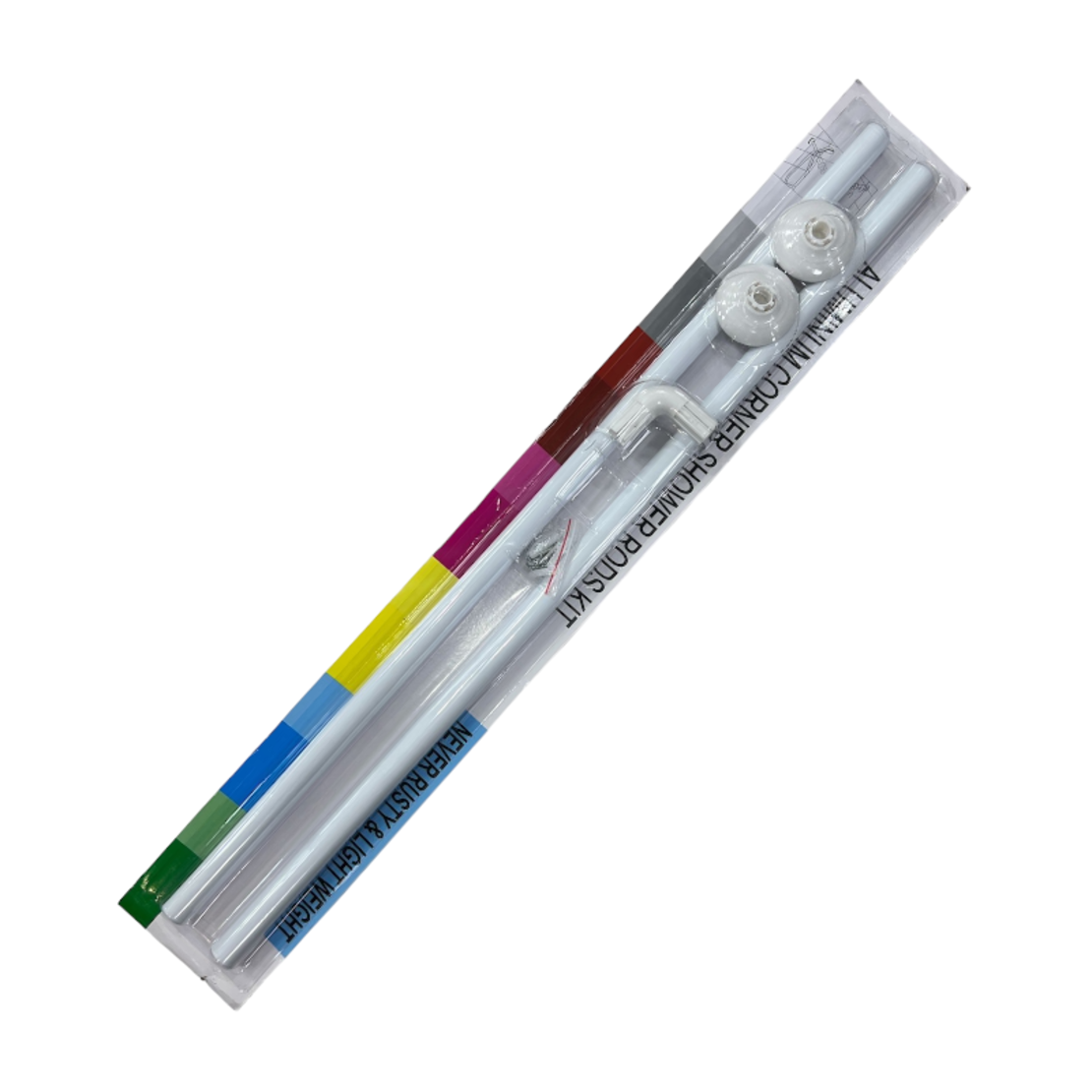 Корниз за баня - Ъглов - CS-2180A - 80*80см - 231255