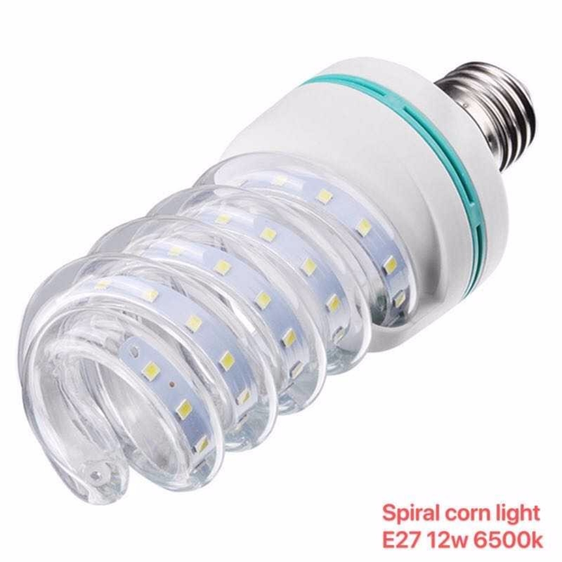 Крушка LED - Спираловидна - E27 - 12W - 6500K - 356960