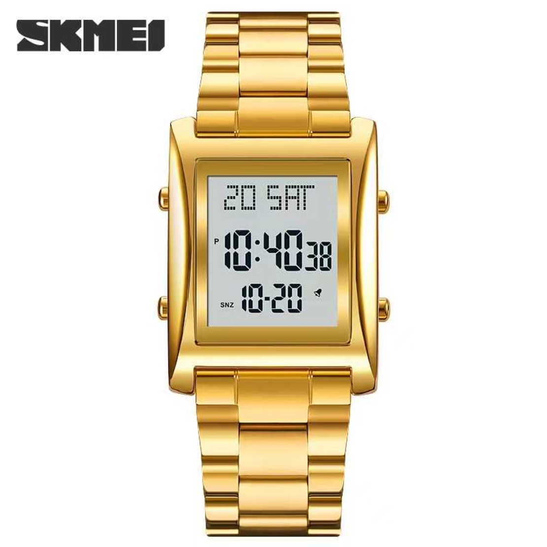 Дигитален ръчен часовник – Skmei - 1812 - Златен