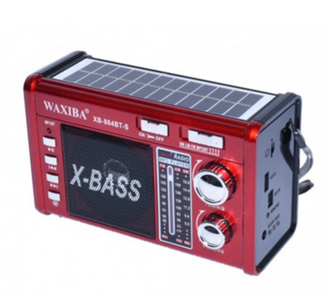 Акумулаторно радио със соларен панел - XB864 BT -S - 108648