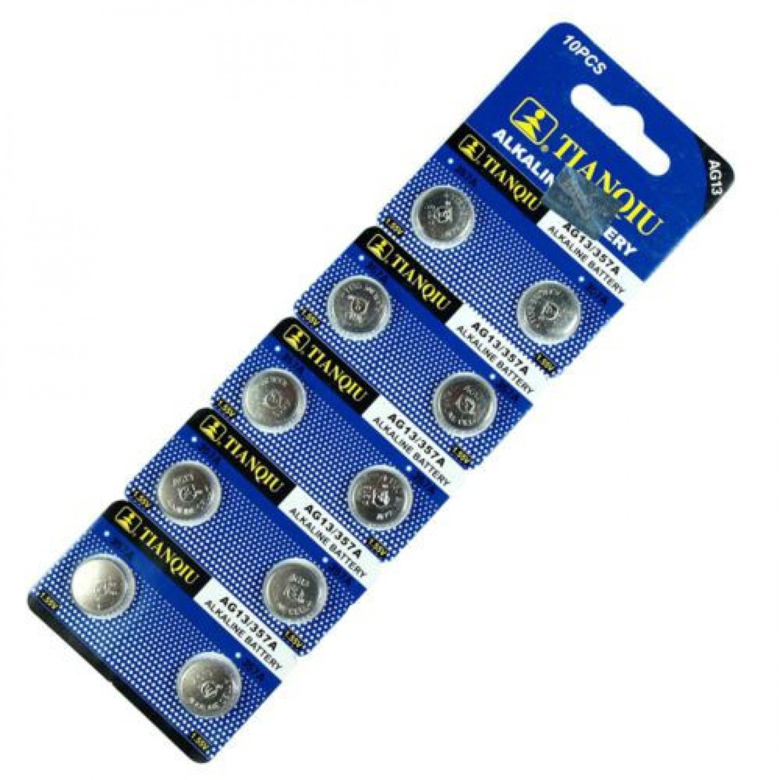 Алкални батерии - AG13 - 1.5V - 10бр. - 681132