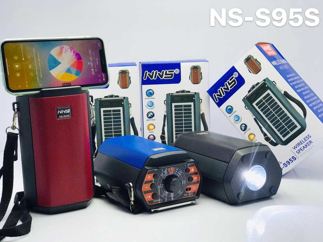 Безжична Bluetooth тонколона - Solar - NS95S - 881384