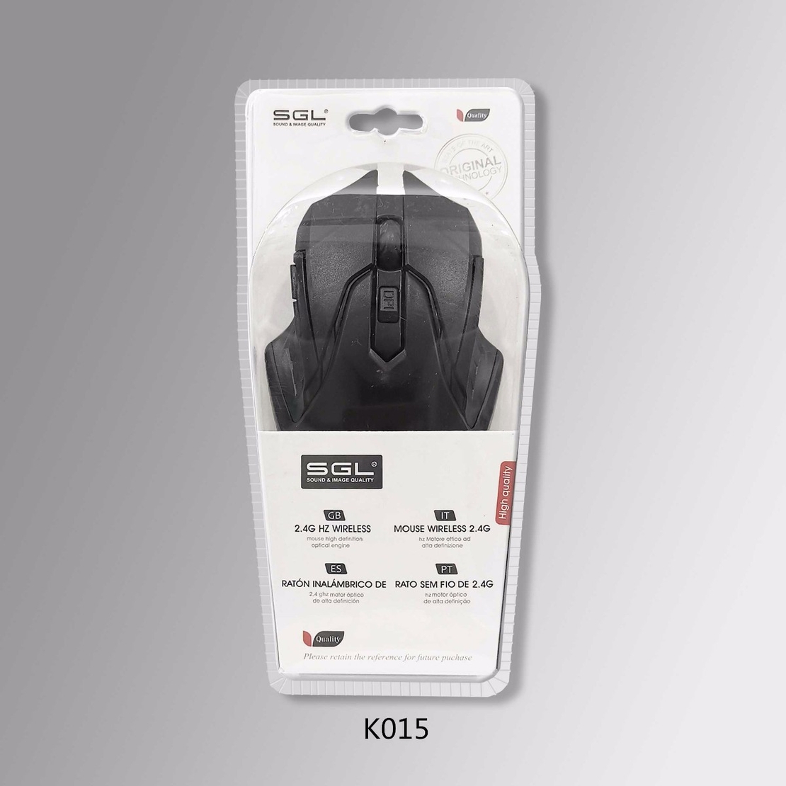 Безжична геймърска мишка - K015 - 177319