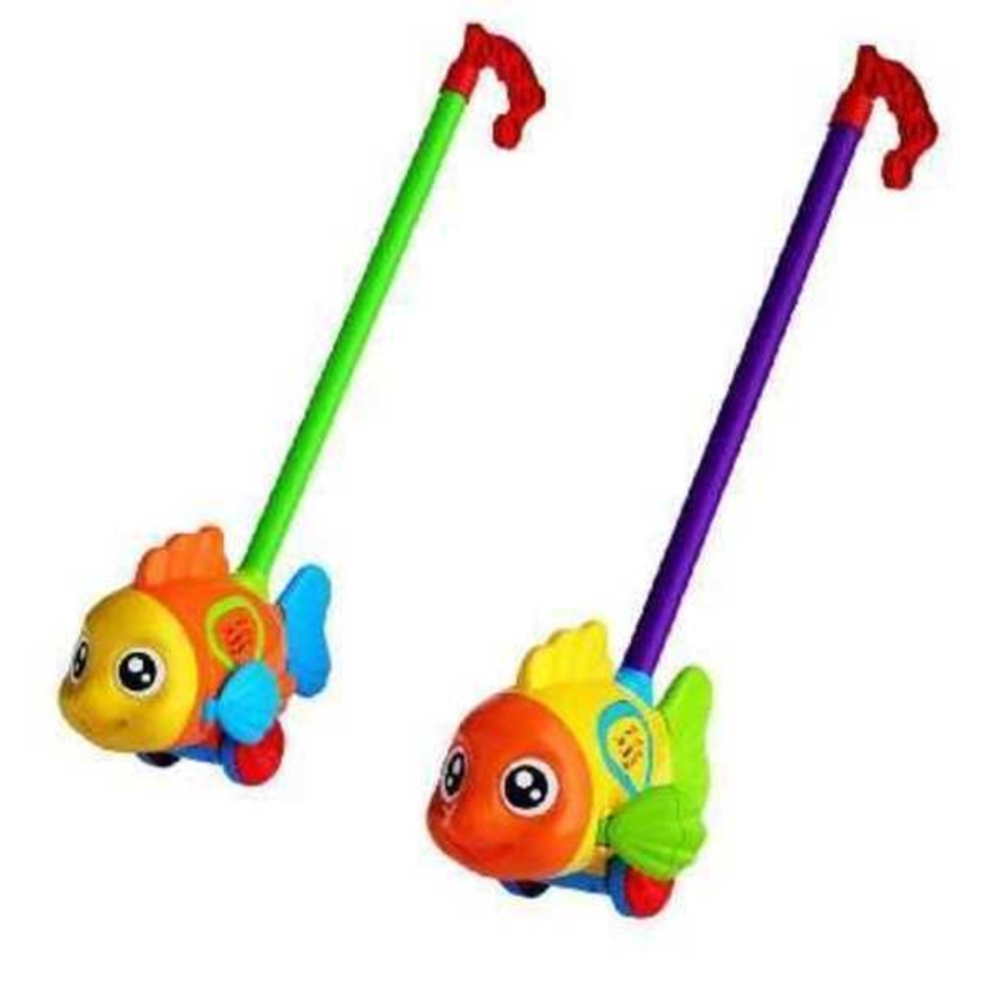 Детска играчка за бутане - Рибка - 315 - 305289