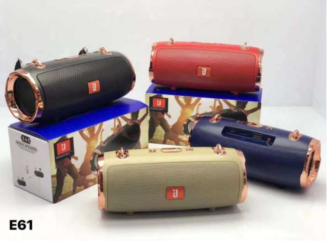 Безжична Bluetooth тонколонка – KMS-E61 – 886335 - Златиста