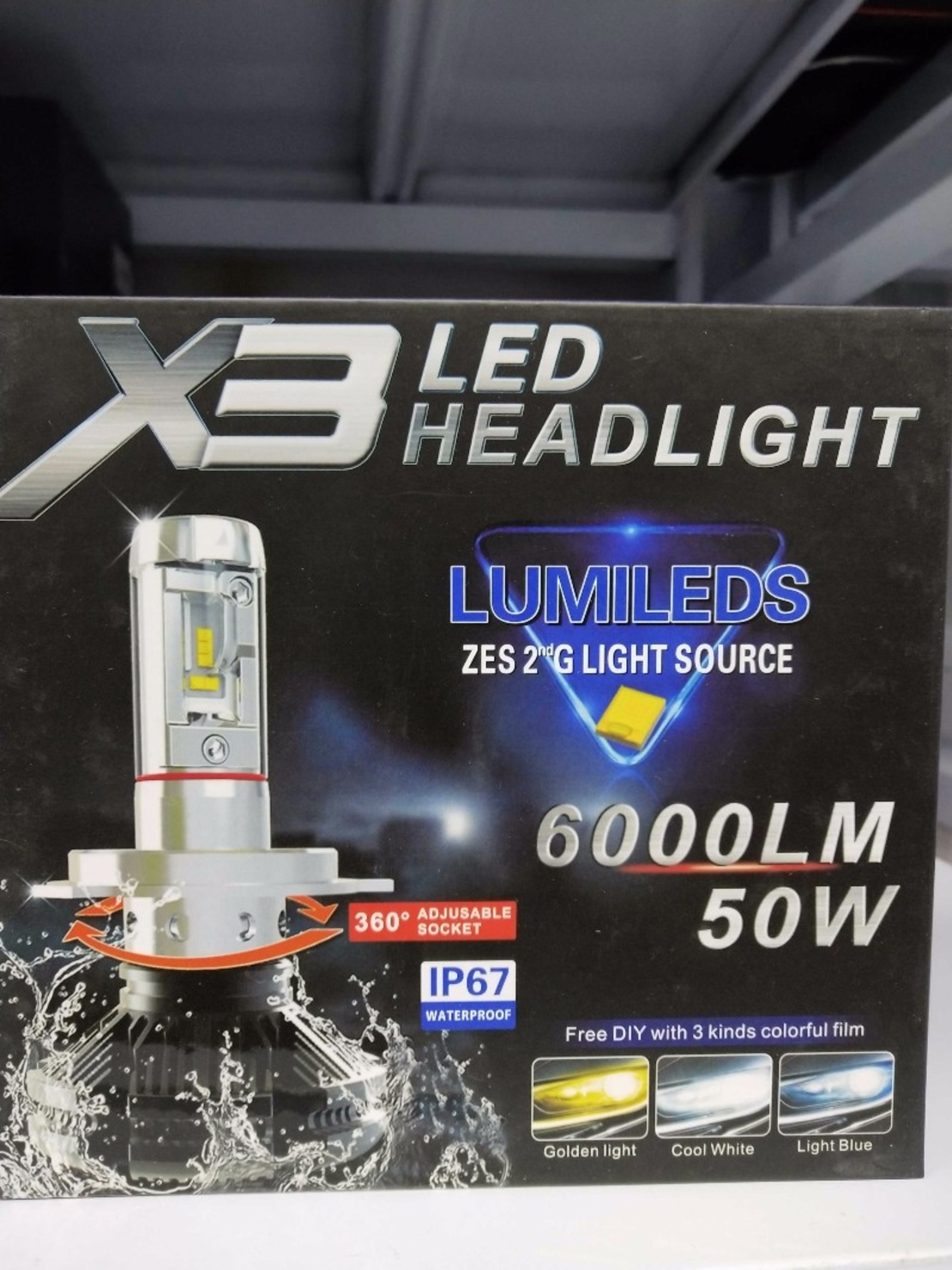 LED крушки - H3 - X3 - 239164