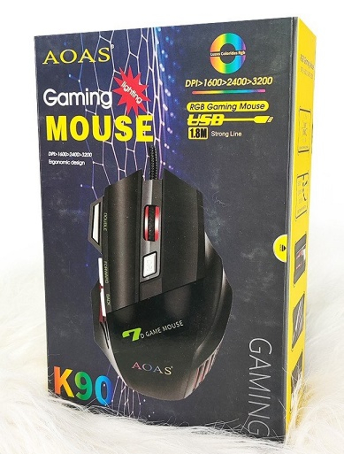 Жична гейминг мишка - K90 - AOAS - 651336