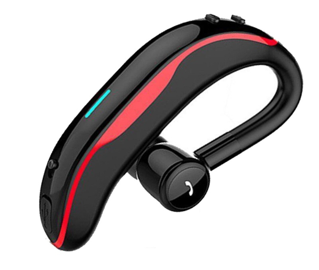 Хендсфри слушалка - Bluetooth - F -600 - 887516 - Червено с черно