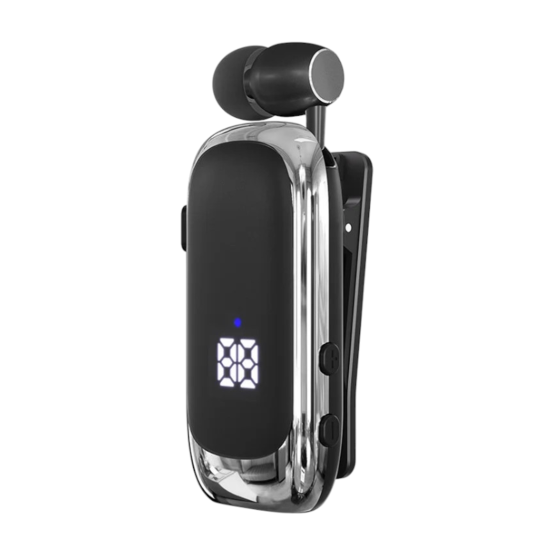 Хендсфри слушалка - Bluetooth - K88 - 032187 - Сиво/Черна