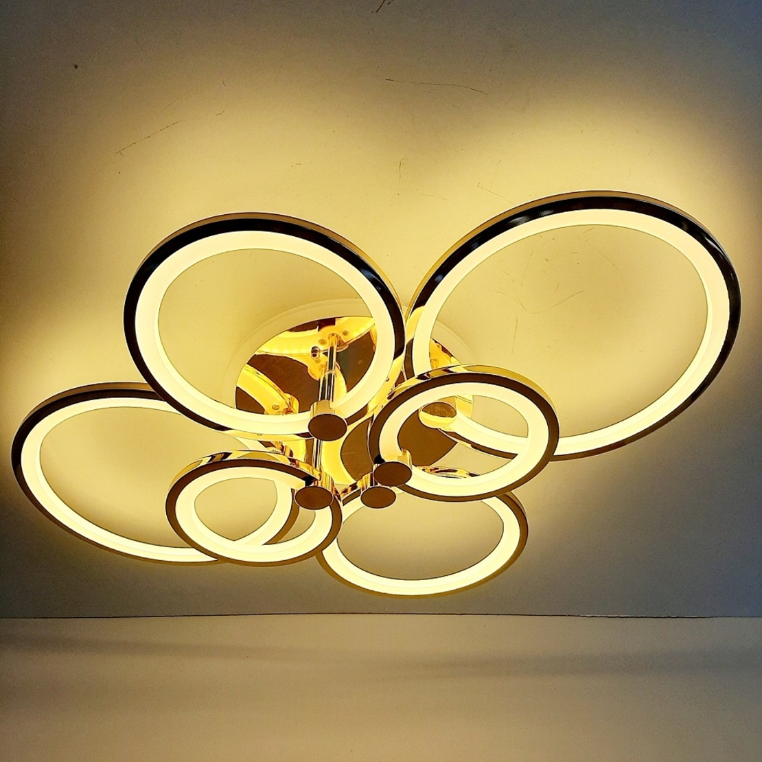 LED плафон - Плафон с димер - 5131-6GD - 943673