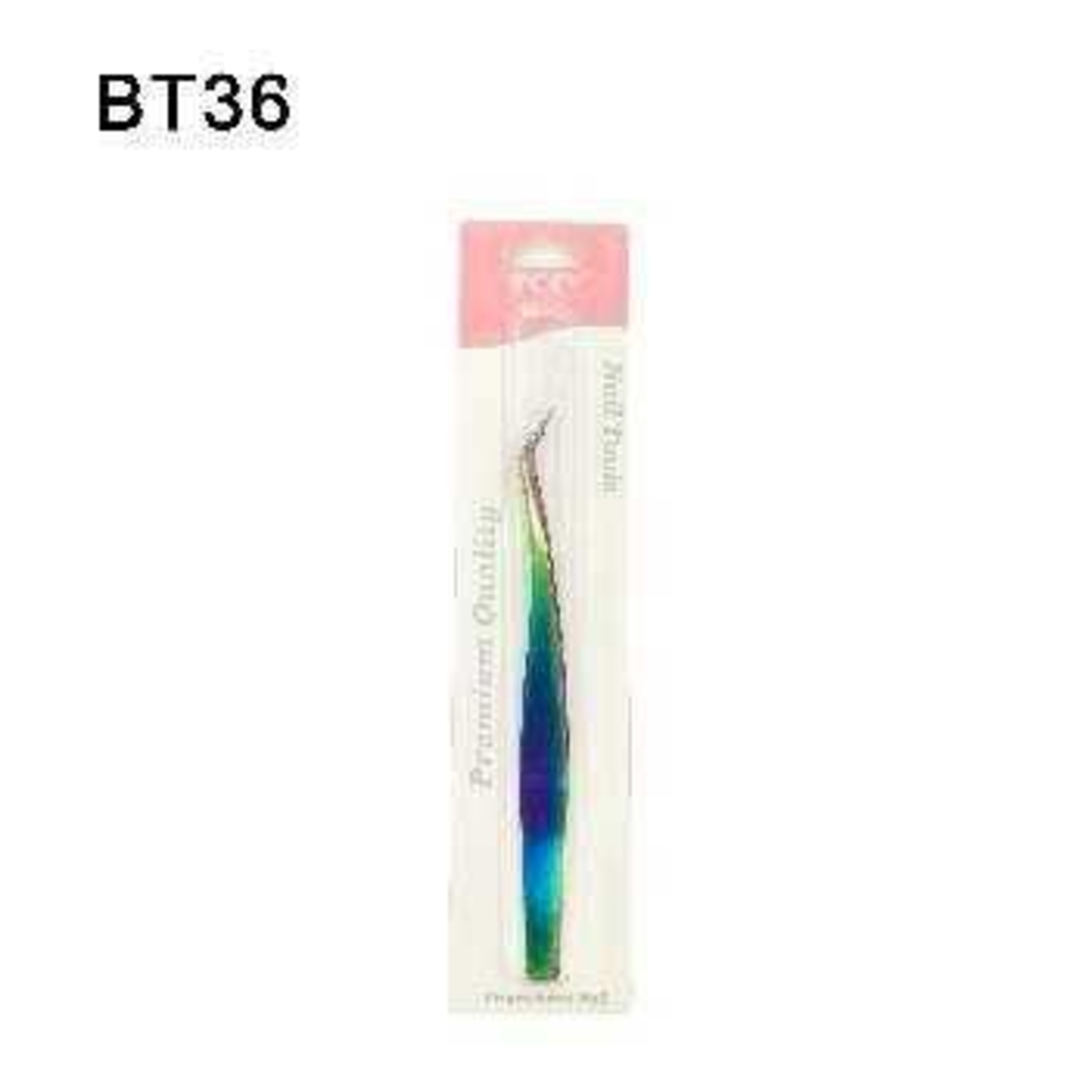 Пинсета за поставяне на мигли - BT36 - 910433
