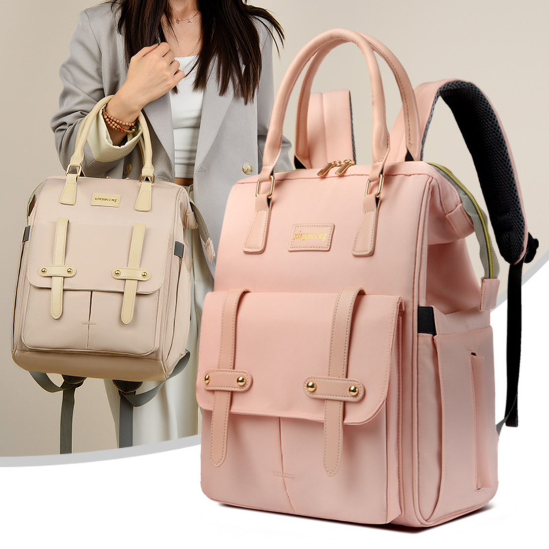 Pink Comfort Backback