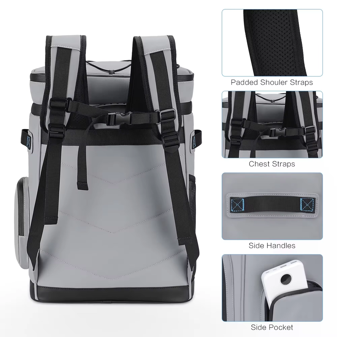 Водоустойчива, непромокаема и изолирана охладителна раница