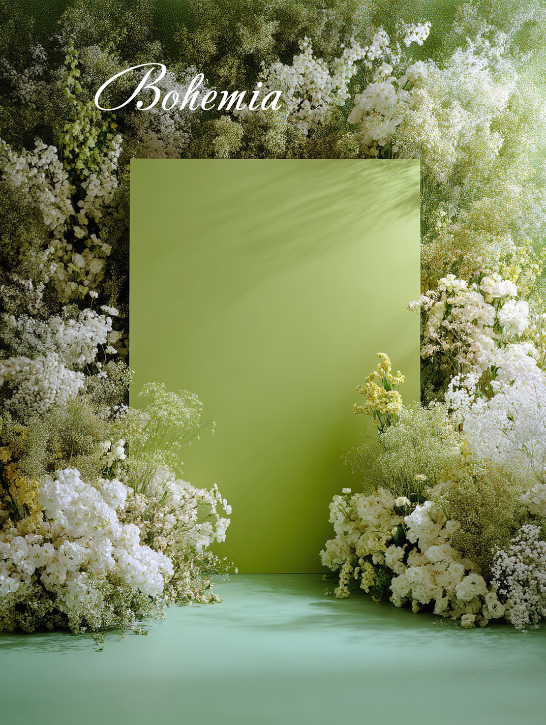 Пролетен фотографски фон с цветя 108