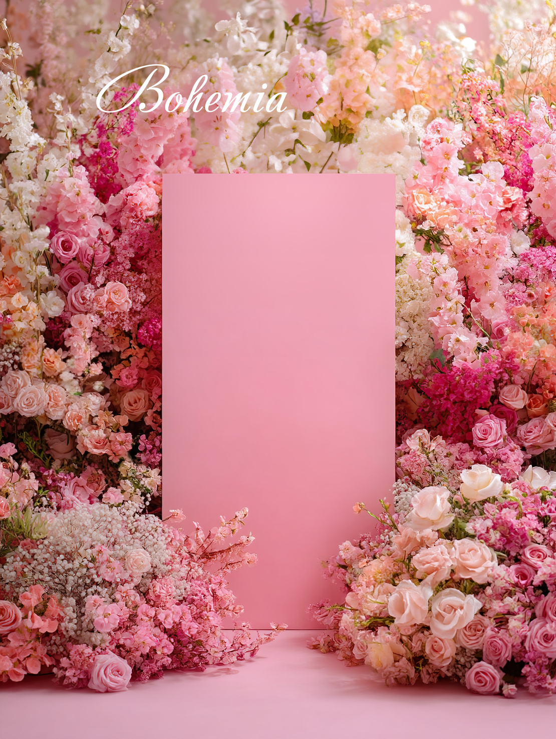 Пролетен фотографски фон с цветя 60