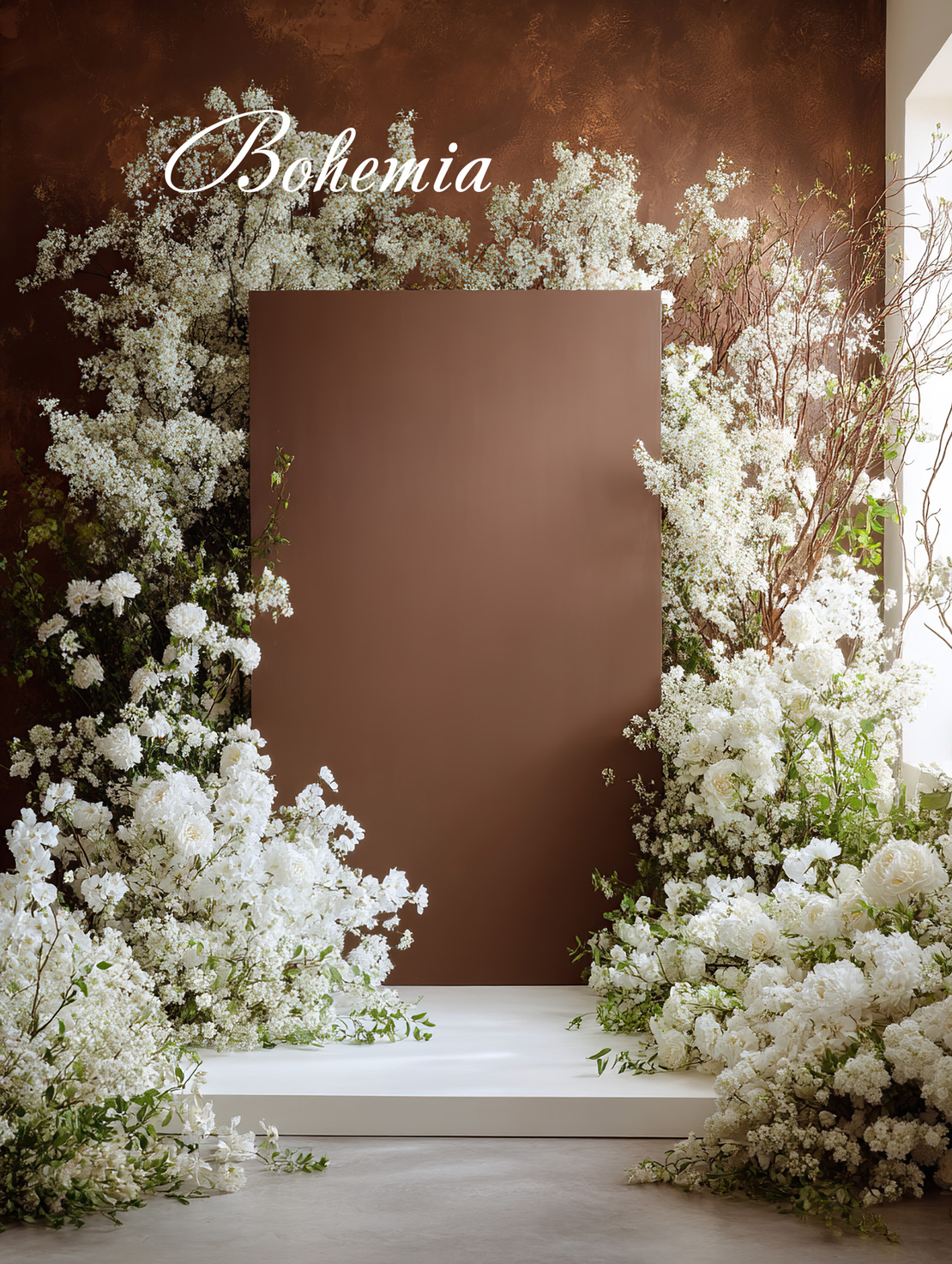 Пролетен фотографски фон с цветя 94