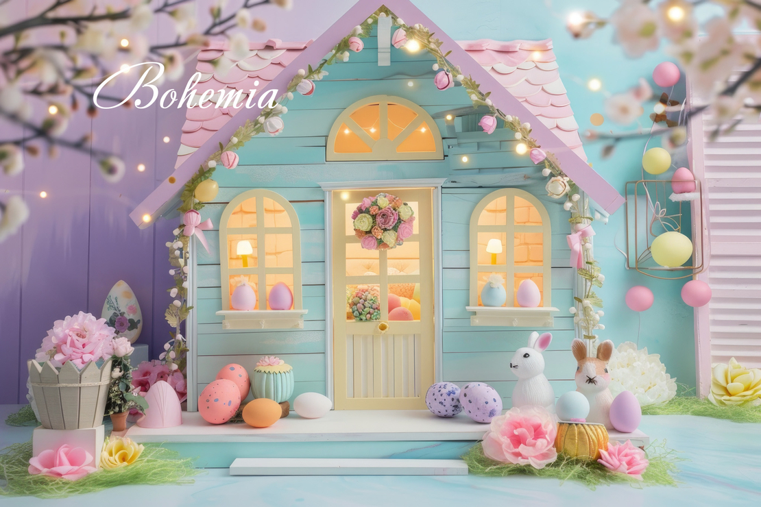 Пролетен Великденски фотографски фон 116