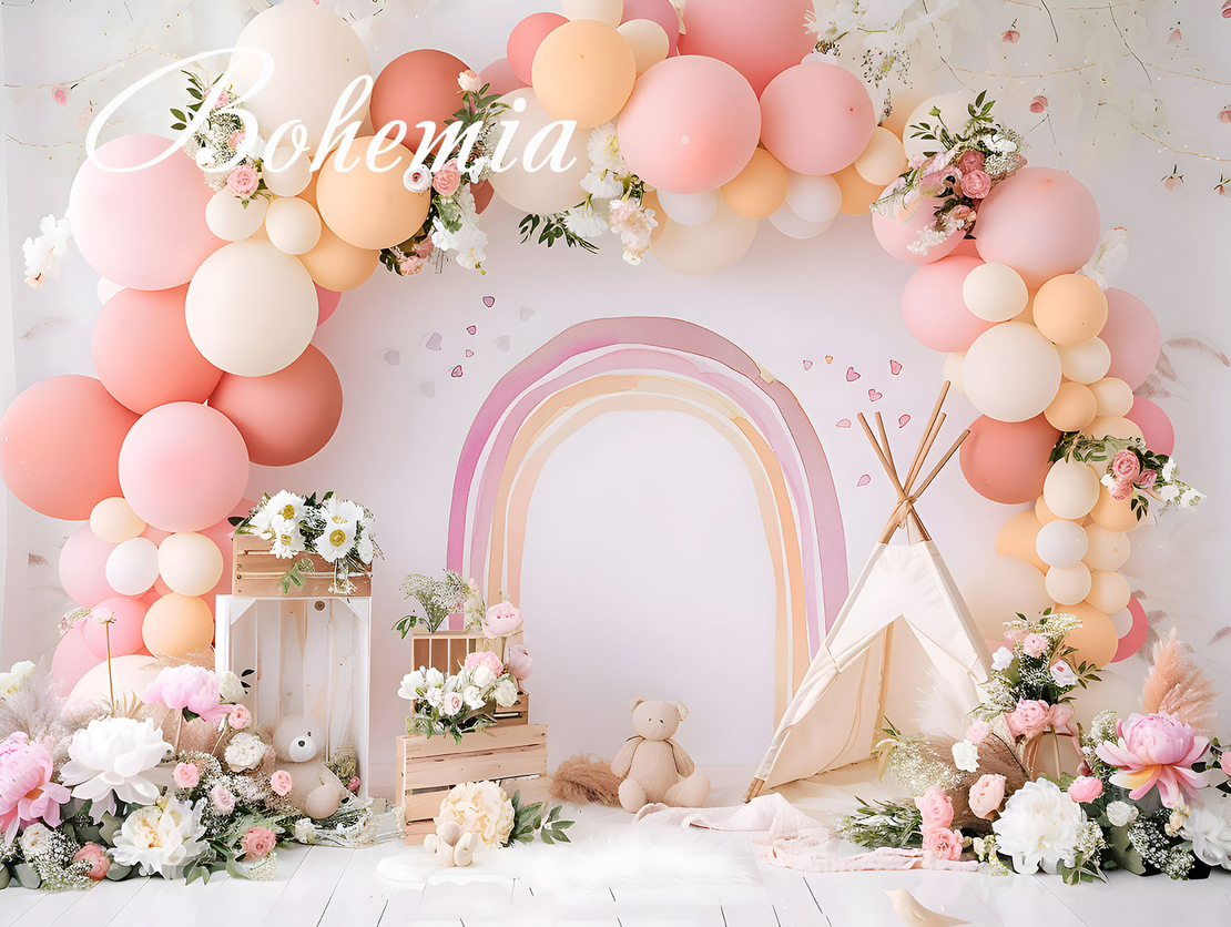 Фотографски фон с дъга 1