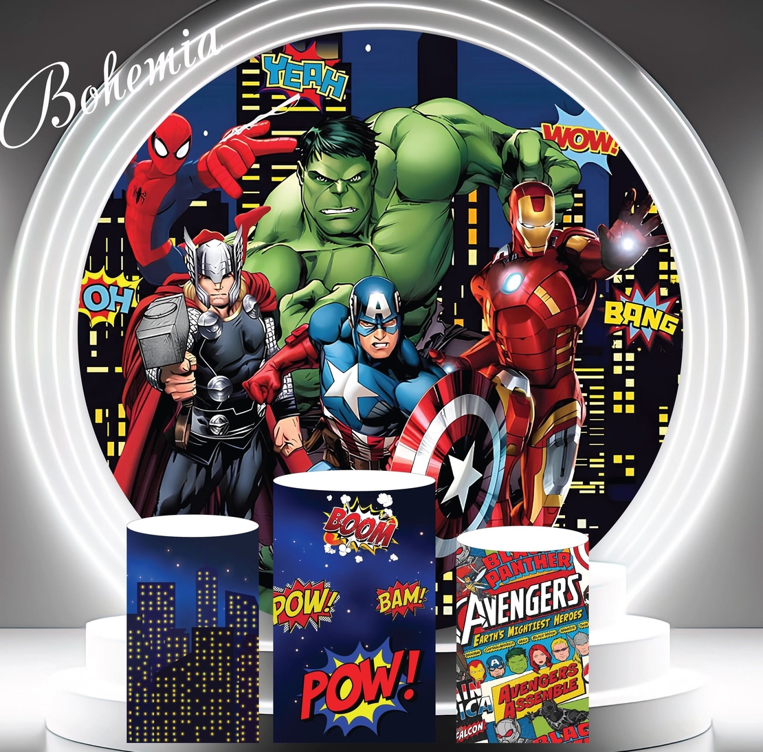 Фон винил Отмъстителите