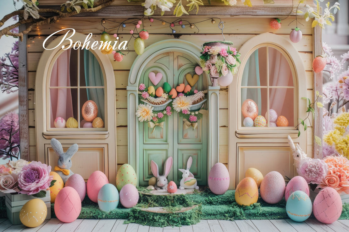 Пролетен Великденски фотографски фон 72