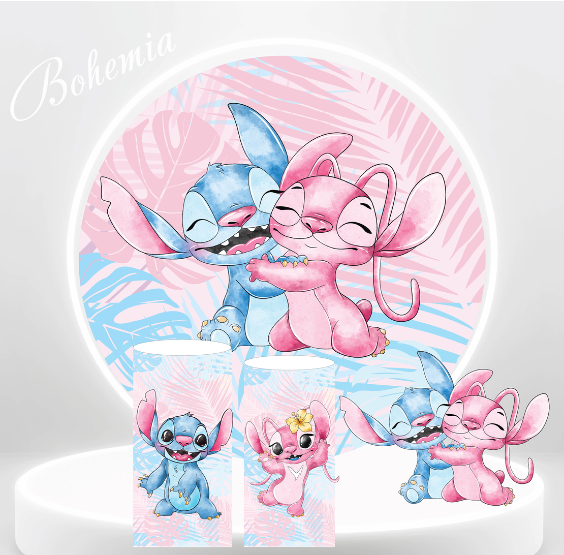 Фон винил Стич