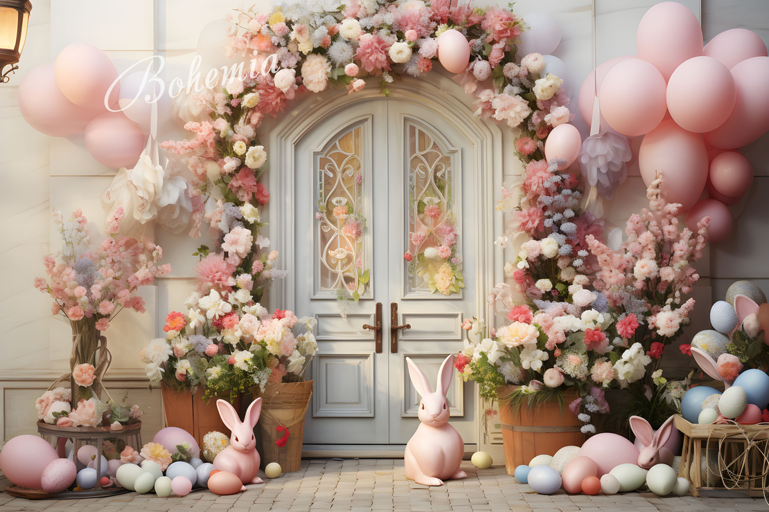 Пролетен Великденски фотографски фон 42