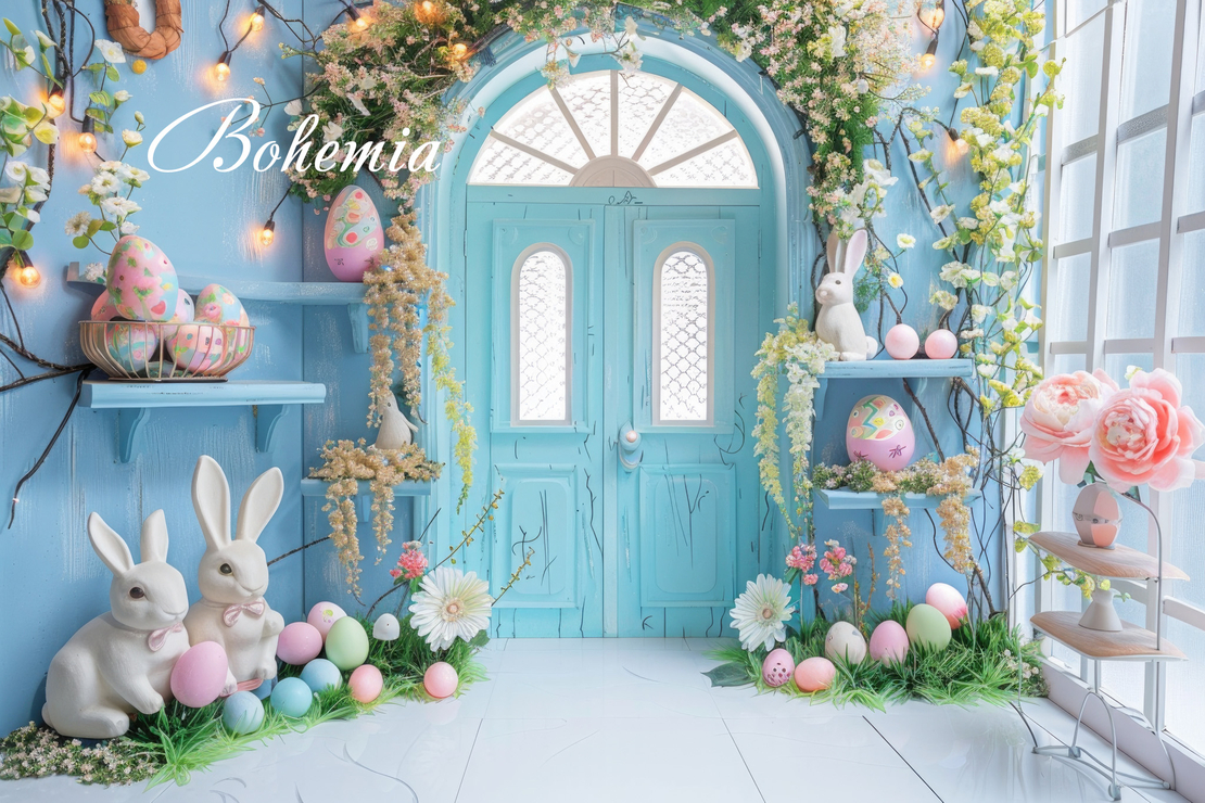 Пролетен Великденски фотографски фон 70